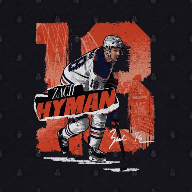 Zach Hyman Edmonton Rough by lavonneroberson